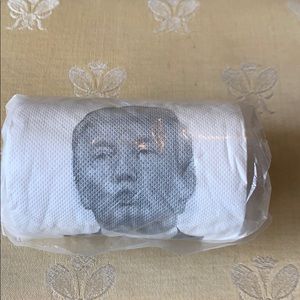 NWT Trump printed toilet paper.